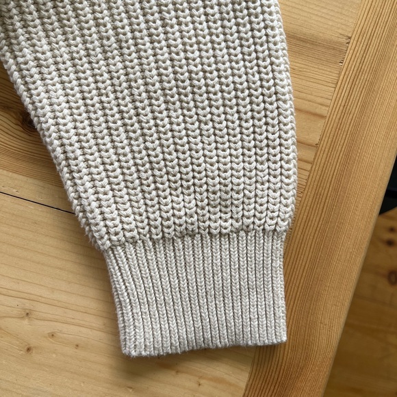 Gap Shaker-Stitch Cardigan - Chino Beige, M - Picture 5 of 7